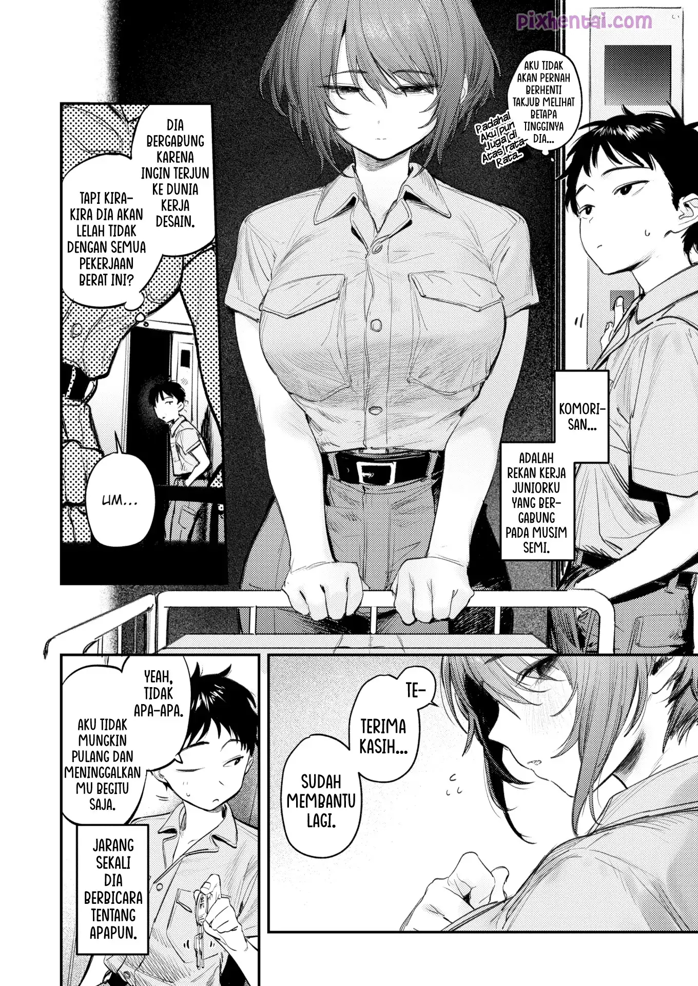 Komik hentai xxx manga sex bokep Seishi shita Hako no Naka de 2